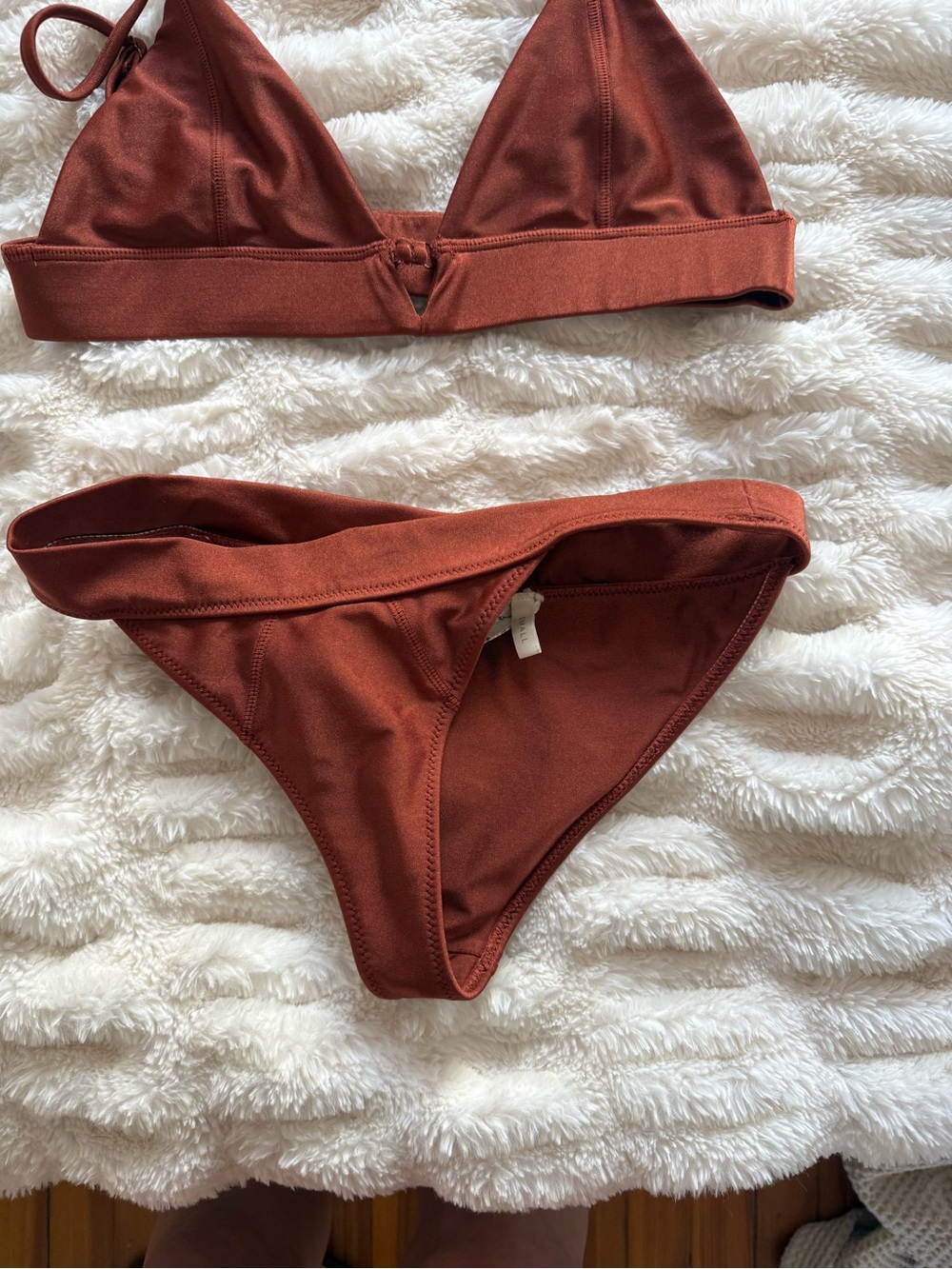 Lovewave Triangle Bikini Set - Rust - Picture 7 of 7